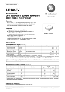 LB1843V - ON Semiconductor