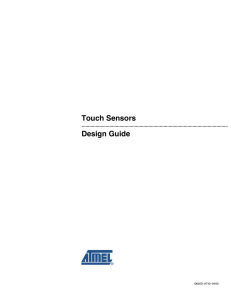 Touch Sensors Design Guide