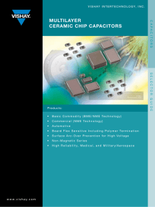 mulTilAyer cerAmic chip cApAciTors