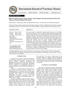 Full text pdf - International Journal of Veterinary Science