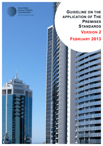 Guideline on the Application of the Premises Standards Version 2