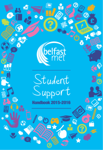 Handbook 2015-2016 - Belfast Metropolitan College