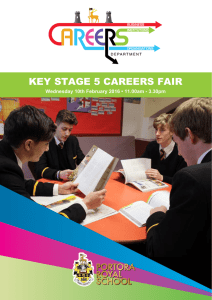 Year 13 Careers Fair Guide