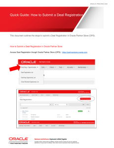 Deal Registration Instructional Guide