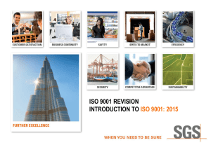 ISO 9001:2015 Presentation