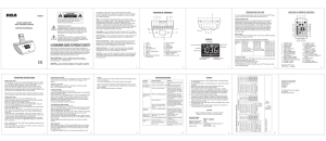 JENSEN RC9001_User Guide