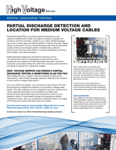 Partial Discharge Cable Testing