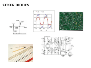 zener diodes
