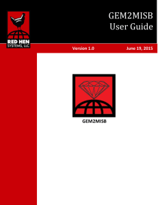 User Guide - Red Hen Systems