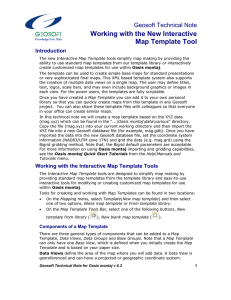 Interactive Map Templates
