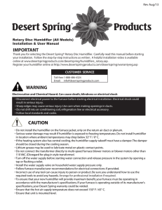 Contents - Desert Spring Products