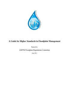 A Guide for Higher Standards in Floodplain Management (ASFPM
