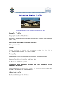 Edmonton Station Profile - Queensland Police Service