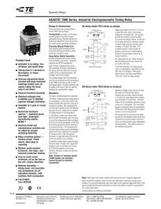 TE Connectivity 7012PC Datasheet