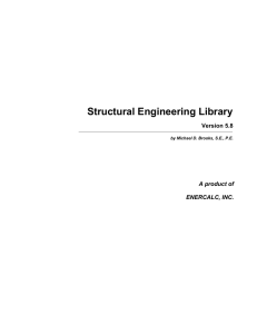 Structural Engineering Library