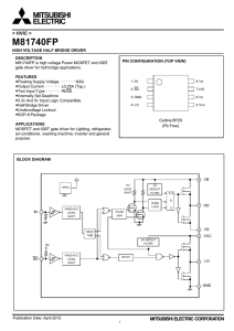 M81740FP - Mitsubishi Electric