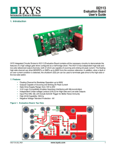 IX2113 - IXYS Integrated Circuits Division