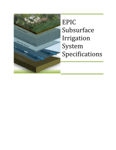 General Specifier Aid - EPIC Green Solutions