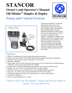 STANCOR - Submersible Pumps and Controls
