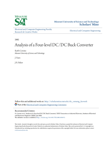 Analysis of a Four-level DC/DC Buck Converter