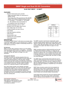 sMHF single and dual dc-dc converters