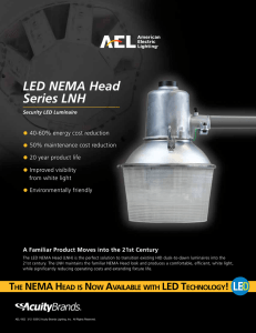 LED NEMA Head Series LNH