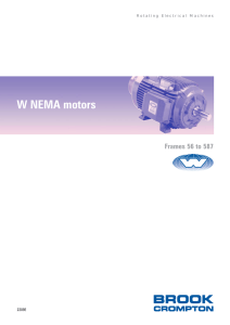 W NEMA - BrookCrompton.com