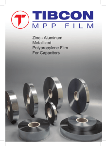 Metallized PolyPropylene Film