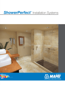 ShowerPerfect™ Installation Systems