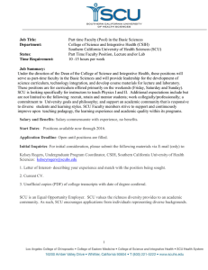 Part-Time Faculty - Southern California University Health Sciences