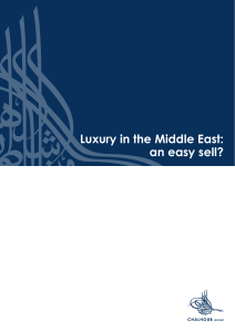 Luxury in the Middle East: an easy sell?
