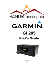 GI 205 Pilot`s Guide