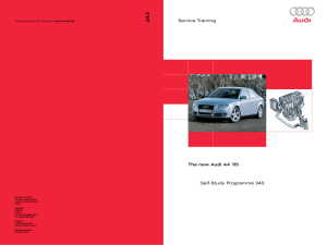 SSP 343 - Der neue Audi A4 `05