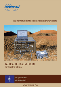 tactical optical network