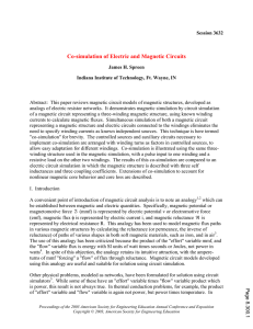 Co Simulation Of Electric And Magnetic Circuits