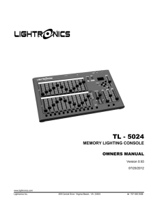 TL - 5024 - Lightronics