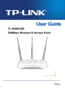 TL-WA901ND 300Mbps Wireless N Access Point