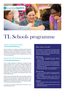 TL Schools programme