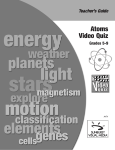 Atoms Video Quiz - Marcom Projects