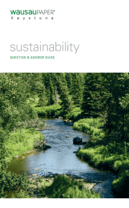 sustainability