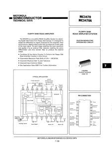 MC3470 MC3470A