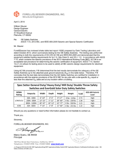 Certification Letter - GE Industrial Solutions