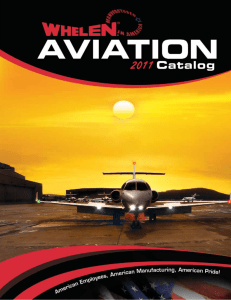 Whelen Aviation Lighting Catalog