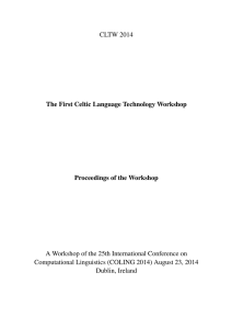 from aclweb.org - Association for Computational Linguistics