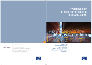 typologies report on laundering the proceeds of organised crime