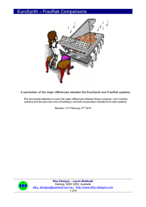 Euro-Synth and FracRak