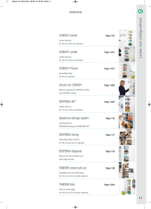 Larder unit configurations