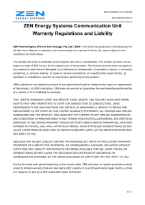AC System Warranty Warranties