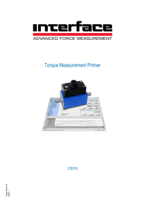 Torque Measurement Primer