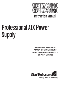 Professional ATX Power Supply